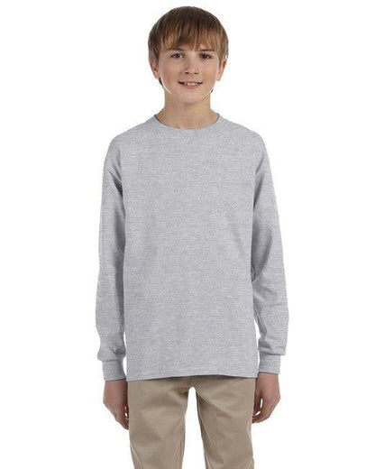 Jerzees Youth DRI-POWER ACTIVE Long-Sleeve T-Shirt 29BL - Dresses Max