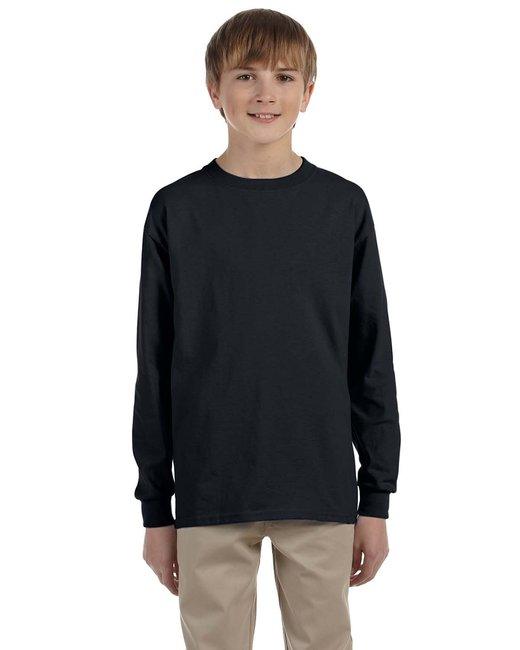 Jerzees Youth DRI-POWER ACTIVE Long-Sleeve T-Shirt 29BL - Dresses Max
