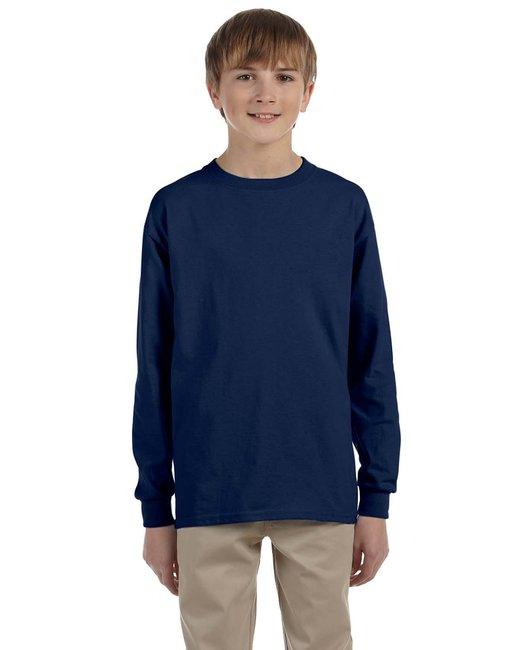 Jerzees Youth DRI-POWER ACTIVE Long-Sleeve T-Shirt 29BL - Dresses Max