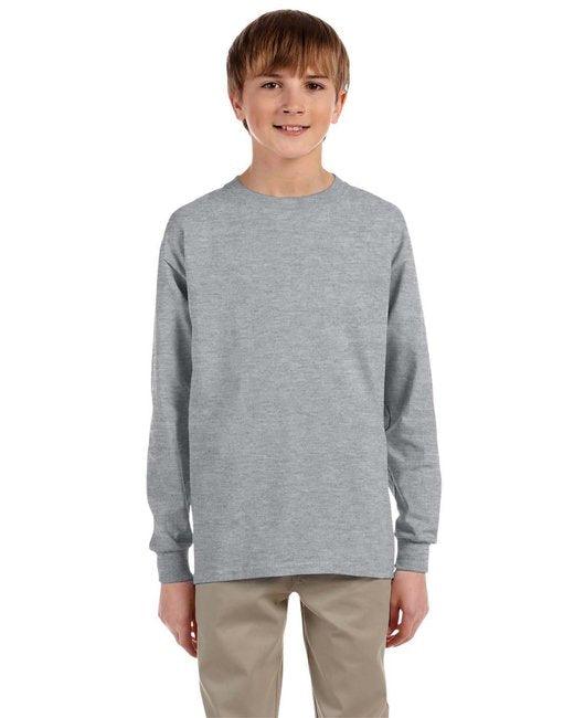 Jerzees Youth DRI-POWER ACTIVE Long-Sleeve T-Shirt 29BL - Dresses Max