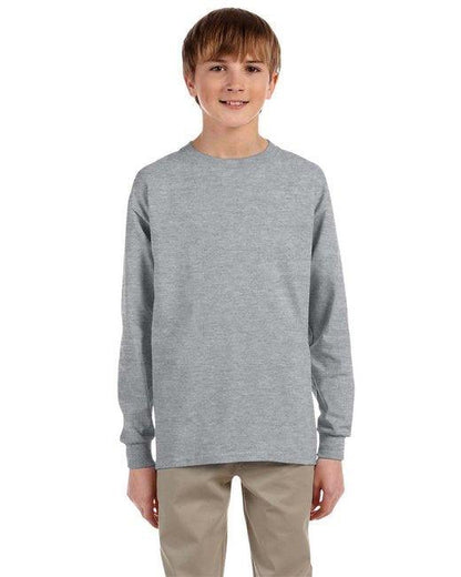 Jerzees Youth DRI-POWER ACTIVE Long-Sleeve T-Shirt 29BL - Dresses Max