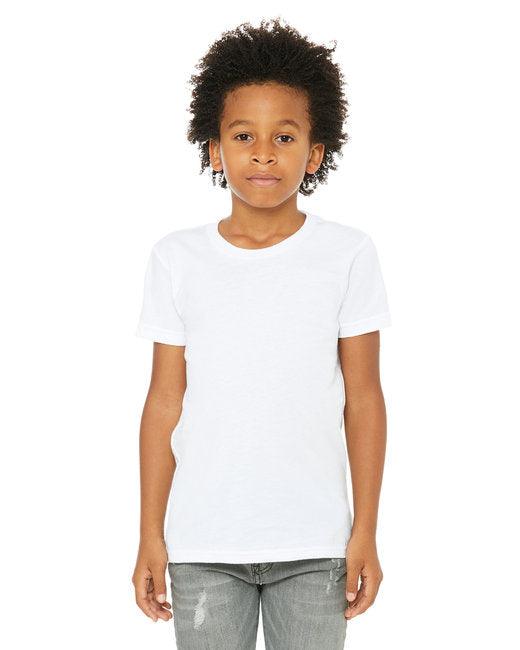 Bella + Canvas Youth Jersey T-Shirt 3001Y - Dresses Max