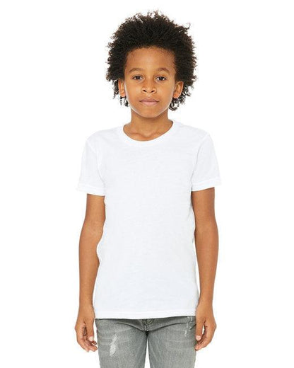 Bella + Canvas Youth Jersey T-Shirt 3001Y - Dresses Max