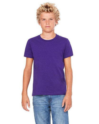 Bella + Canvas Youth Jersey T-Shirt 3001Y - Dresses Max