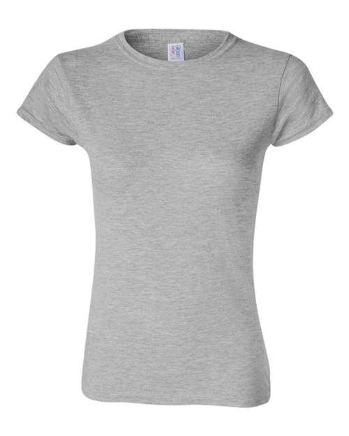 Gildan Softstyle® Women’s T-Shirt 64000L - Dresses Max