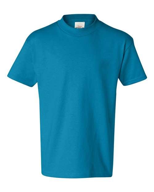 Hanes Authentic Youth T-Shirt 5450 - Dresses Max