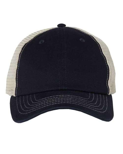 Sportsman Contrast-Stitch Mesh-Back Cap 3100 - Dresses Max