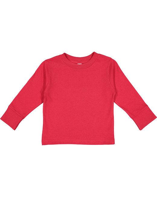 Rabbit Skins Toddler Long-Sleeve T-Shirt 3311 - Dresses Max