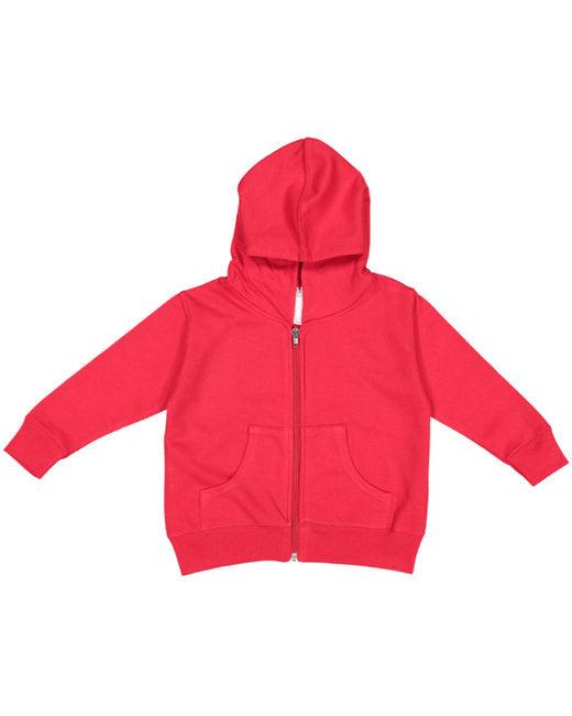 Rabbit Skins Toddler Zip Fleece Hoodie 3346 - Dresses Max