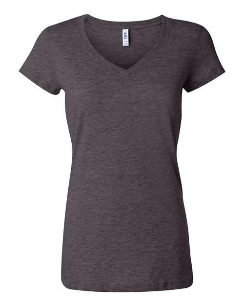 BELLA + CANVAS Women’s Jersey V-Neck Tee 6005 - Dresses Max