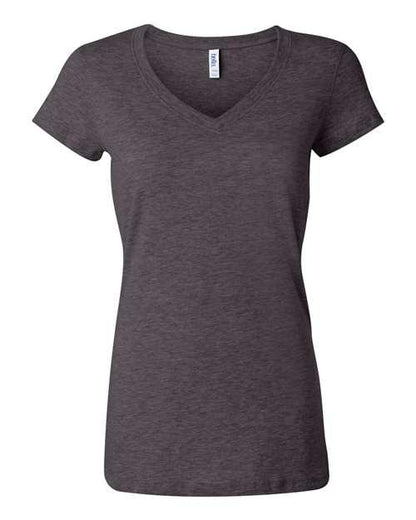 BELLA + CANVAS Women’s Jersey V-Neck Tee 6005 - Dresses Max