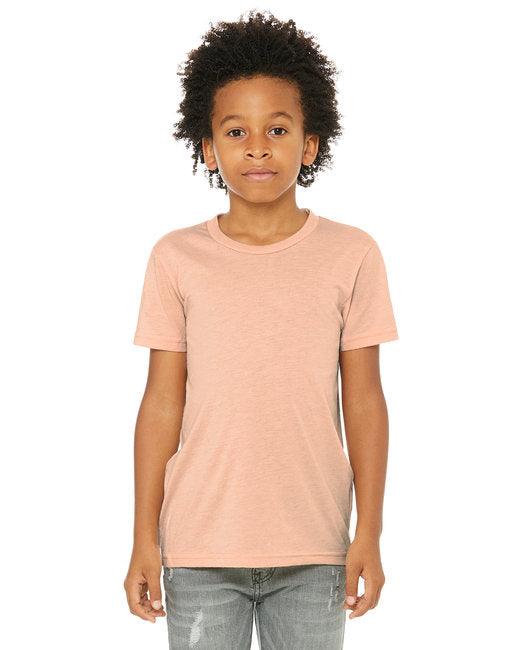 Bella + Canvas Youth Triblend Short-Sleeve T-Shirt 3413Y - Dresses Max
