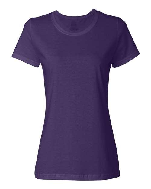 Fruit of the Loom HD Cotton Women's Short Sleeve T-Shirt L3930R - Dresses Max