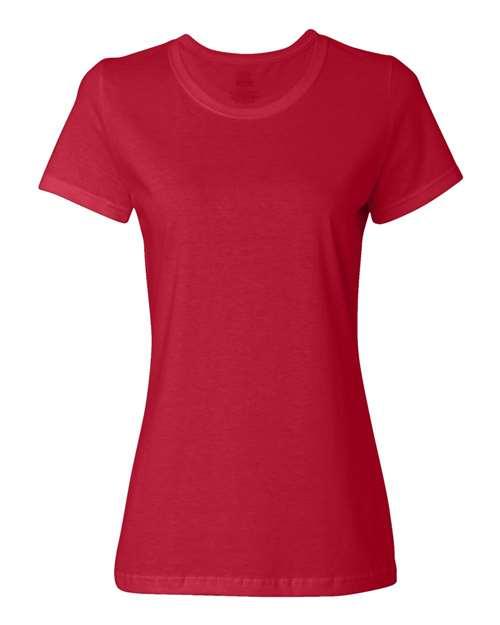 Fruit of the Loom HD Cotton Women's Short Sleeve T-Shirt L3930R - Dresses Max