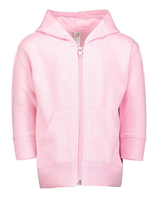 Rabbit Skins Infant Zip Fleece Hoodie 3446 - Dresses Max