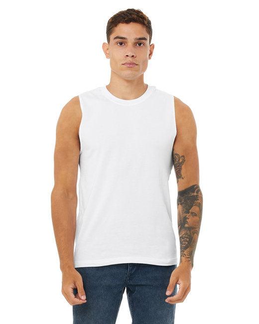 Bella + Canvas Unisex Jersey Muscle Tank 3483 - Dresses Max