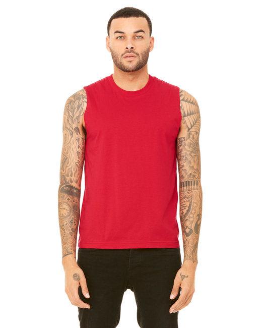Bella + Canvas Unisex Jersey Muscle Tank 3483 - Dresses Max