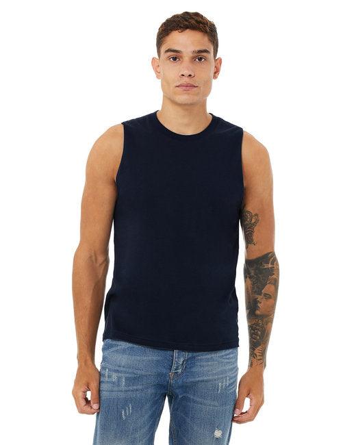 Bella + Canvas Unisex Jersey Muscle Tank 3483 - Dresses Max