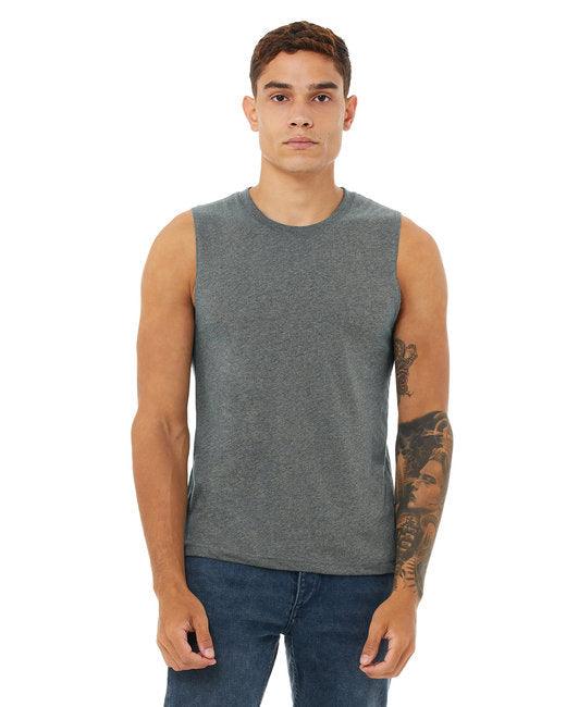 Bella + Canvas Unisex Jersey Muscle Tank 3483 - Dresses Max