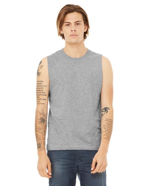 Bella + Canvas Unisex Jersey Muscle Tank 3483 - Dresses Max