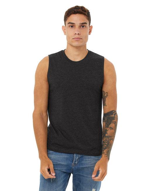 Bella + Canvas Unisex Jersey Muscle Tank 3483 - Dresses Max