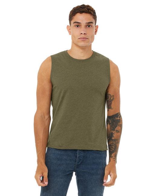 Bella + Canvas Unisex Jersey Muscle Tank 3483 - Dresses Max