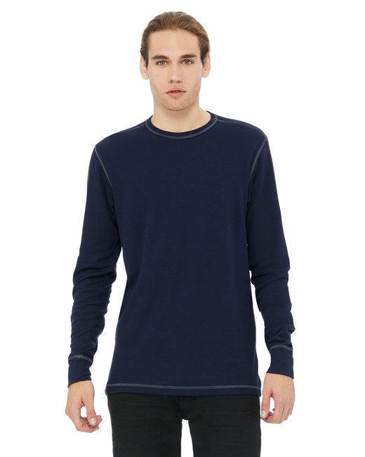 Bella + Canvas Men's Thermal Long-Sleeve T-Shirt 3500 - Dresses Max
