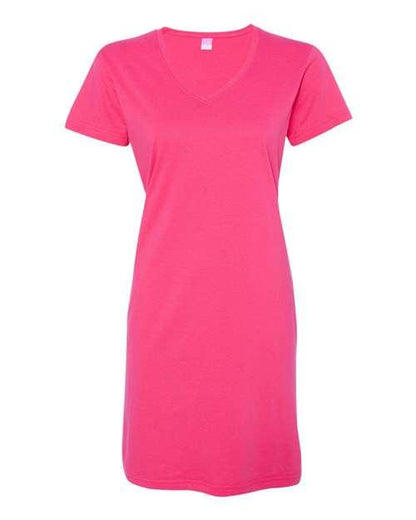 LAT Women's Fine Jersey V-Neck Coverup 3522 - Dresses Max