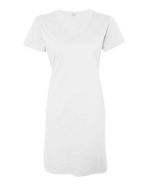 LAT Women's Fine Jersey V-Neck Coverup 3522 - Dresses Max