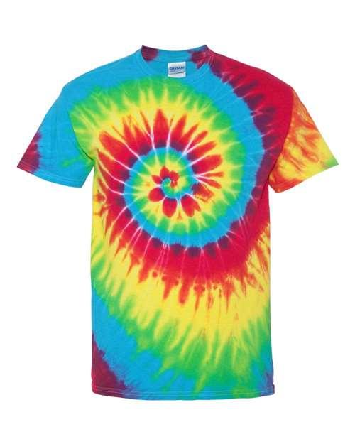 Dyenomite Tide Tie-Dyed T-Shirt 200TI - Dresses Max