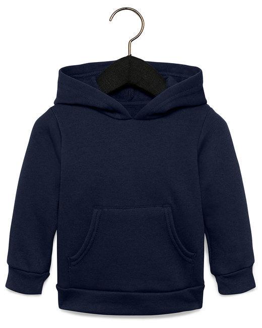 Bella + Canvas Toddler Sponge Fleece Pullover Hooded Sweatshirt 3719T - Dresses Max