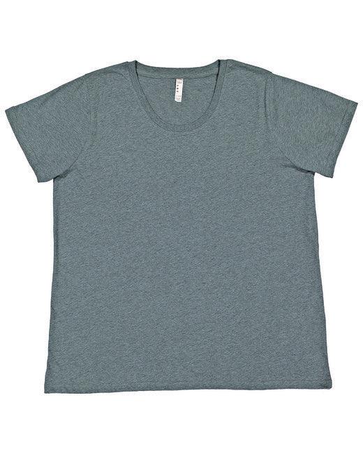 LAT Ladies' Curvy Fine Jersey T-Shirt 3816 - Dresses Max