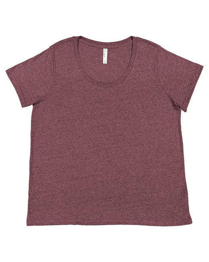 LAT Ladies' Curvy Fine Jersey T-Shirt 3816 - Dresses Max