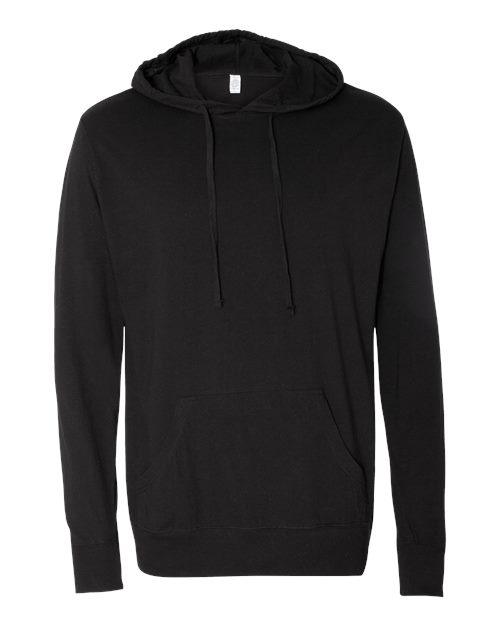 Independent Trading Co. Lightweight Hooded Pullover T-Shirt SS150J - Dresses Max