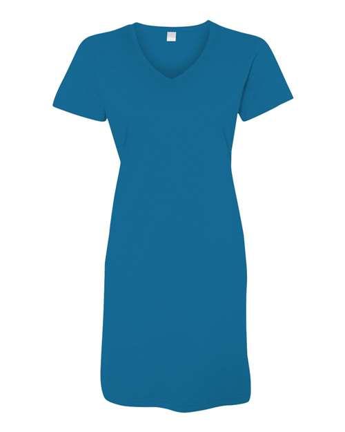 LAT Women's Fine Jersey V-Neck Coverup 3522 - Dresses Max