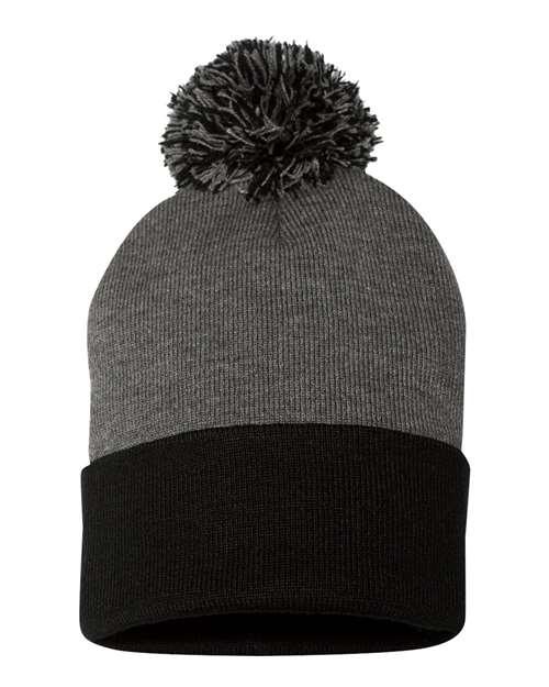 Sportsman Pom-Pom 12" Knit Beanie SP15 - Dresses Max