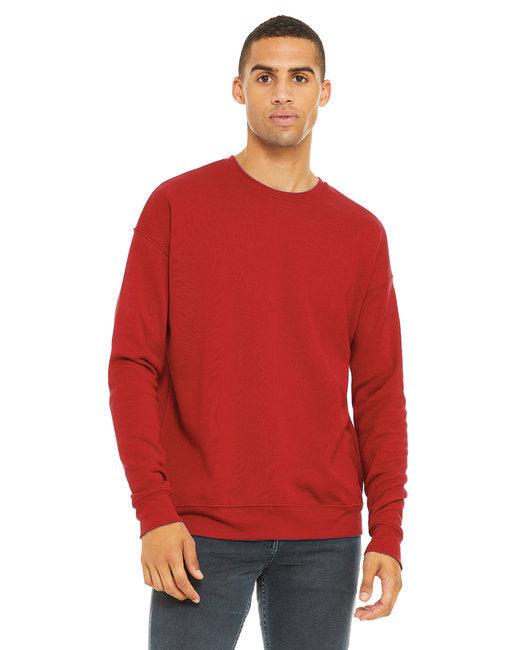 Bella + Canvas Unisex Drop Shoulder Fleece 3945 - Dresses Max