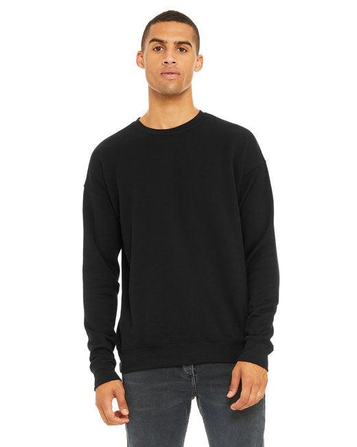 Bella + Canvas Unisex Drop Shoulder Fleece 3945 - Dresses Max