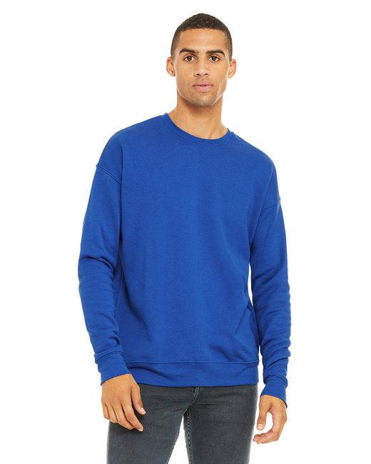 Bella + Canvas Unisex Drop Shoulder Fleece 3945 - Dresses Max