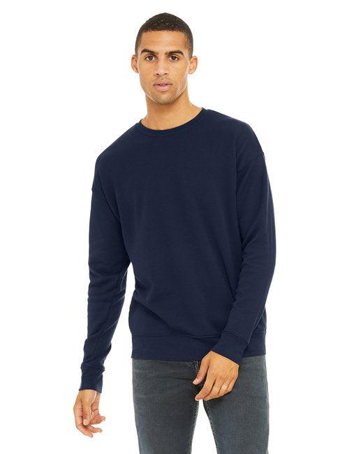Bella + Canvas Unisex Drop Shoulder Fleece 3945 - Dresses Max