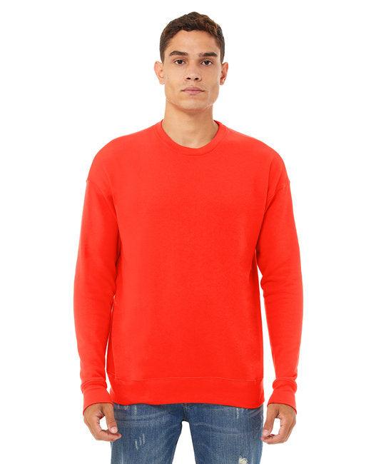 Bella + Canvas Unisex Drop Shoulder Fleece 3945 - Dresses Max