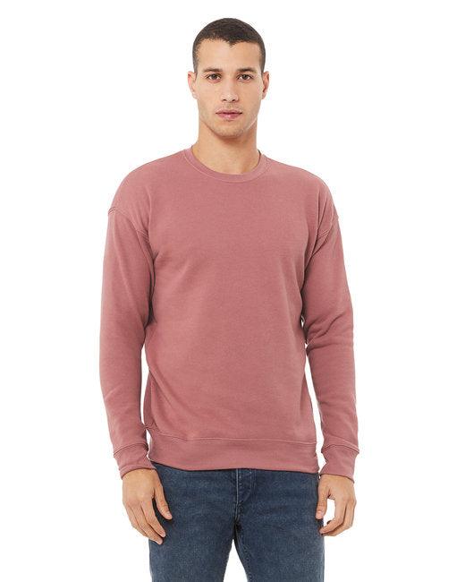 Bella + Canvas Unisex Drop Shoulder Fleece 3945 - Dresses Max