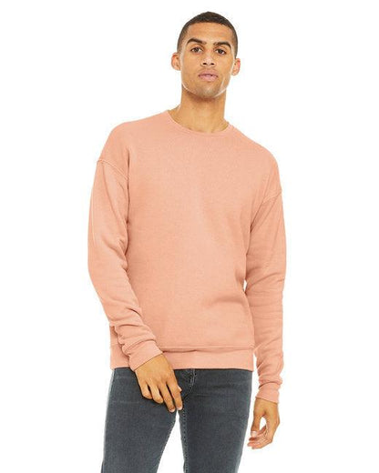 Bella + Canvas Unisex Drop Shoulder Fleece 3945 - Dresses Max