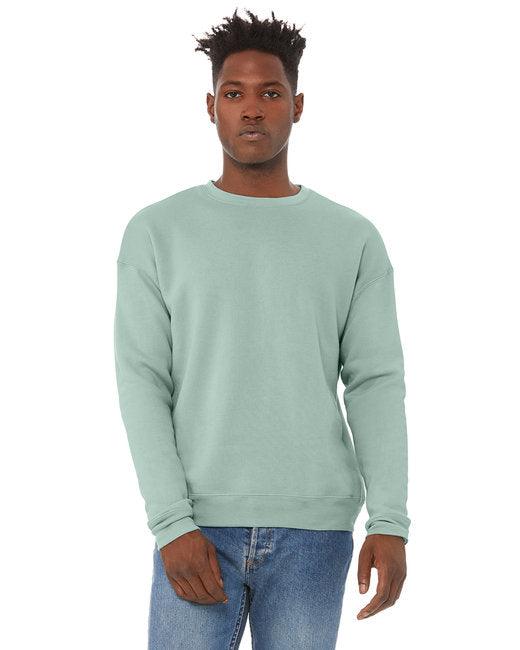 Bella + Canvas Unisex Drop Shoulder Fleece 3945 - Dresses Max
