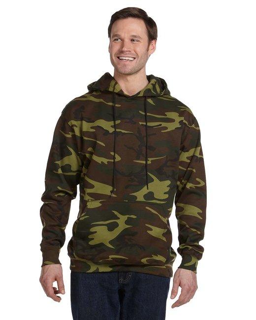 Code Five Unisex Camo Pullover Hoodie 3969 - Dresses Max