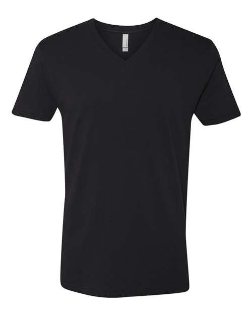 Next Level Unisex Cotton V-Neck T-Shirt 3200 - Dresses Max