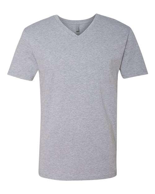 Next Level Unisex Cotton V-Neck T-Shirt 3200 - Dresses Max