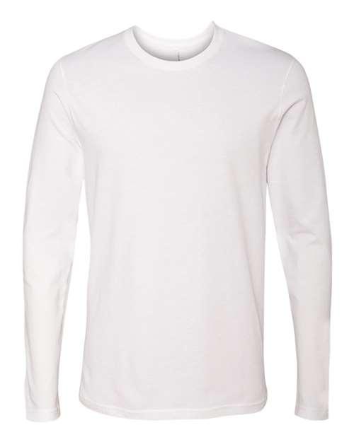 Next Level Unisex Cotton Long Sleeve T-Shirt 3601 - Dresses Max