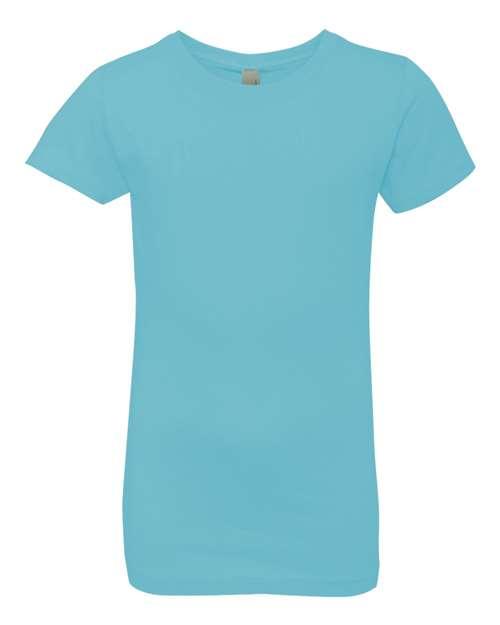 Next Level Girls’ Cotton Princess T-Shirt 3710 - Dresses Max