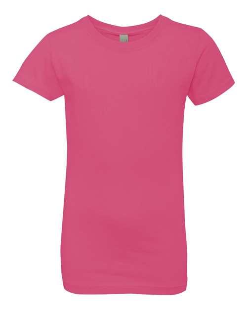 Next Level Girls’ Cotton Princess T-Shirt 3710 - Dresses Max